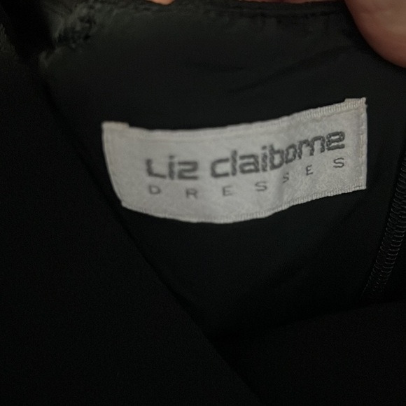 3/$20 Liz black halter  dress - Picture 5 of 6